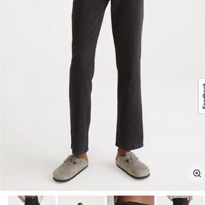 Aeropostale Black Straight Leg Jeans